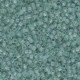 Miyuki delica kralen 11/0 - Transparent frosted sea green DB-385